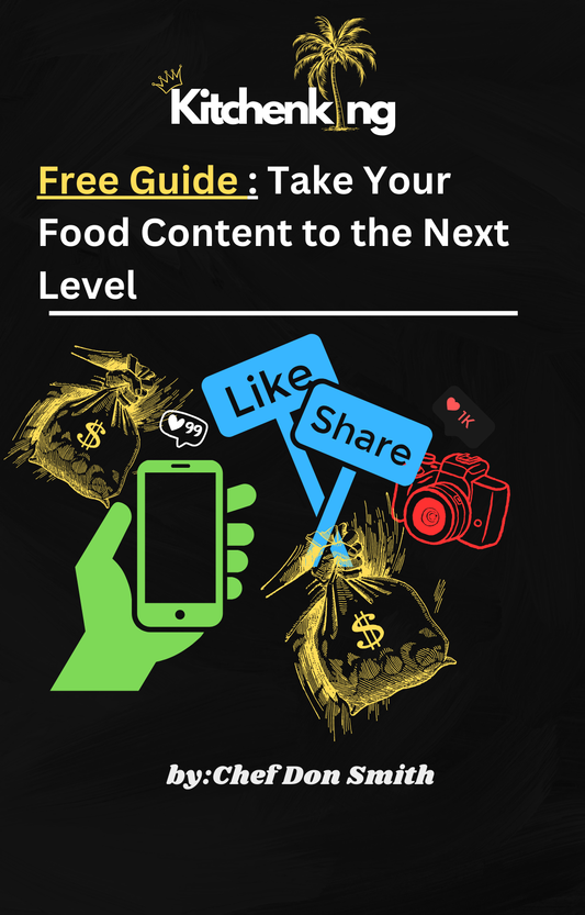 Free Guide : Take your food content to the next level